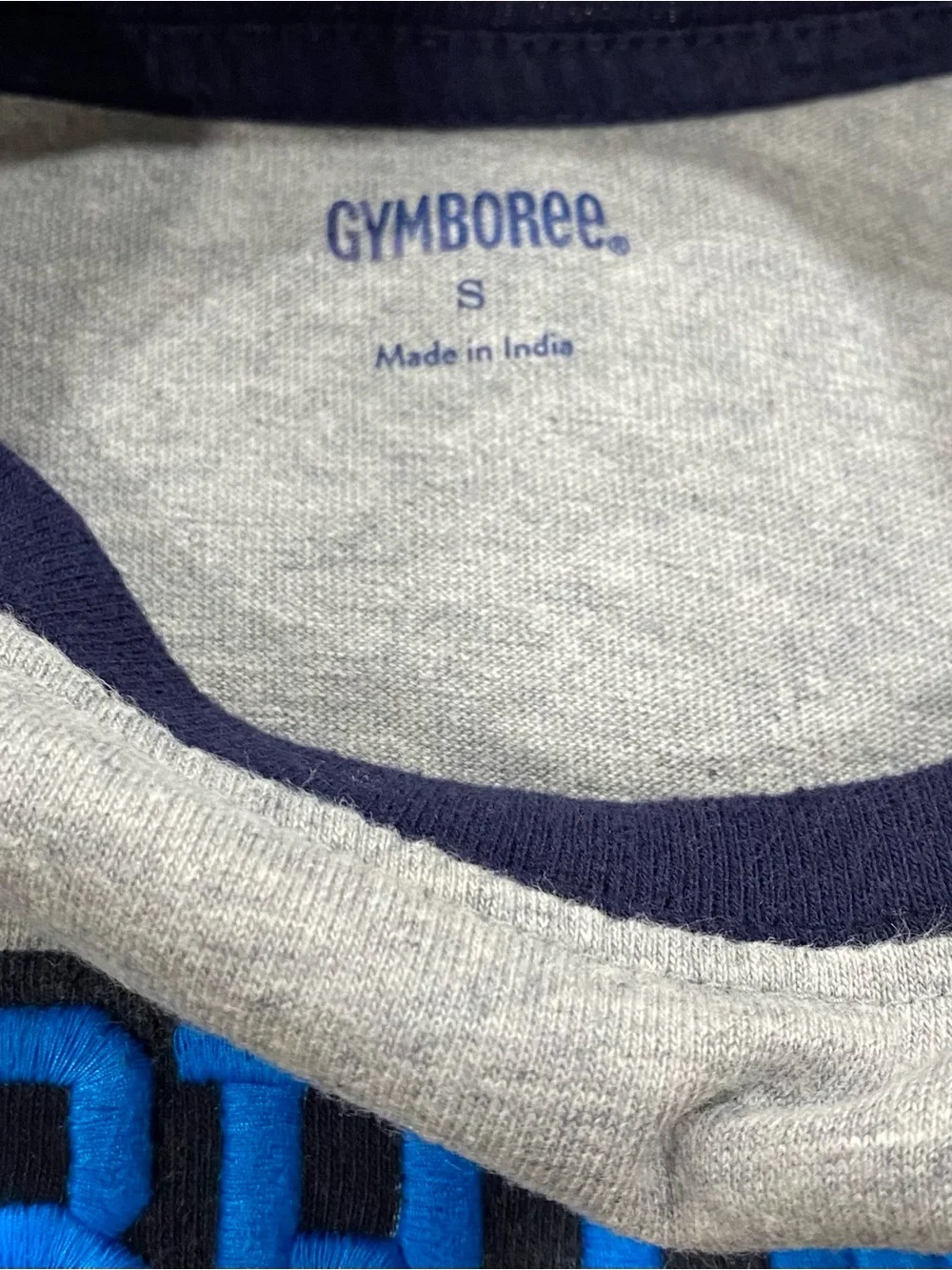 Gymboree Boys Gray  'Bring the Heat' Short Sleeve Basketball T-Shirt Small (5-6)